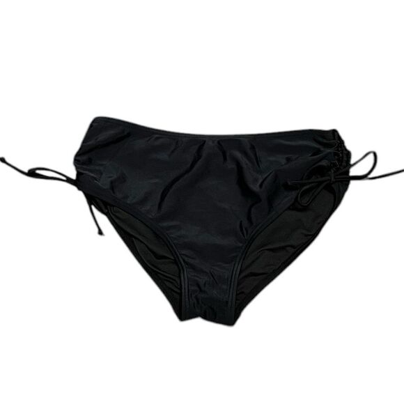 Bonneuitbebe Black Swim Bottoms With Side Ties, Size S, NWT - Picture 6 of 10